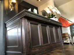 受付カウンター